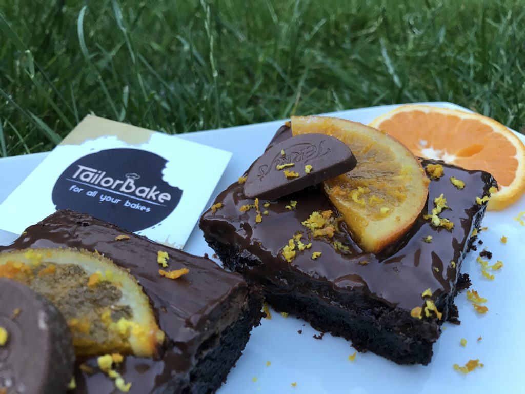 Luxury Gooey Chocolate Orange Brownie Delivered Across The UK