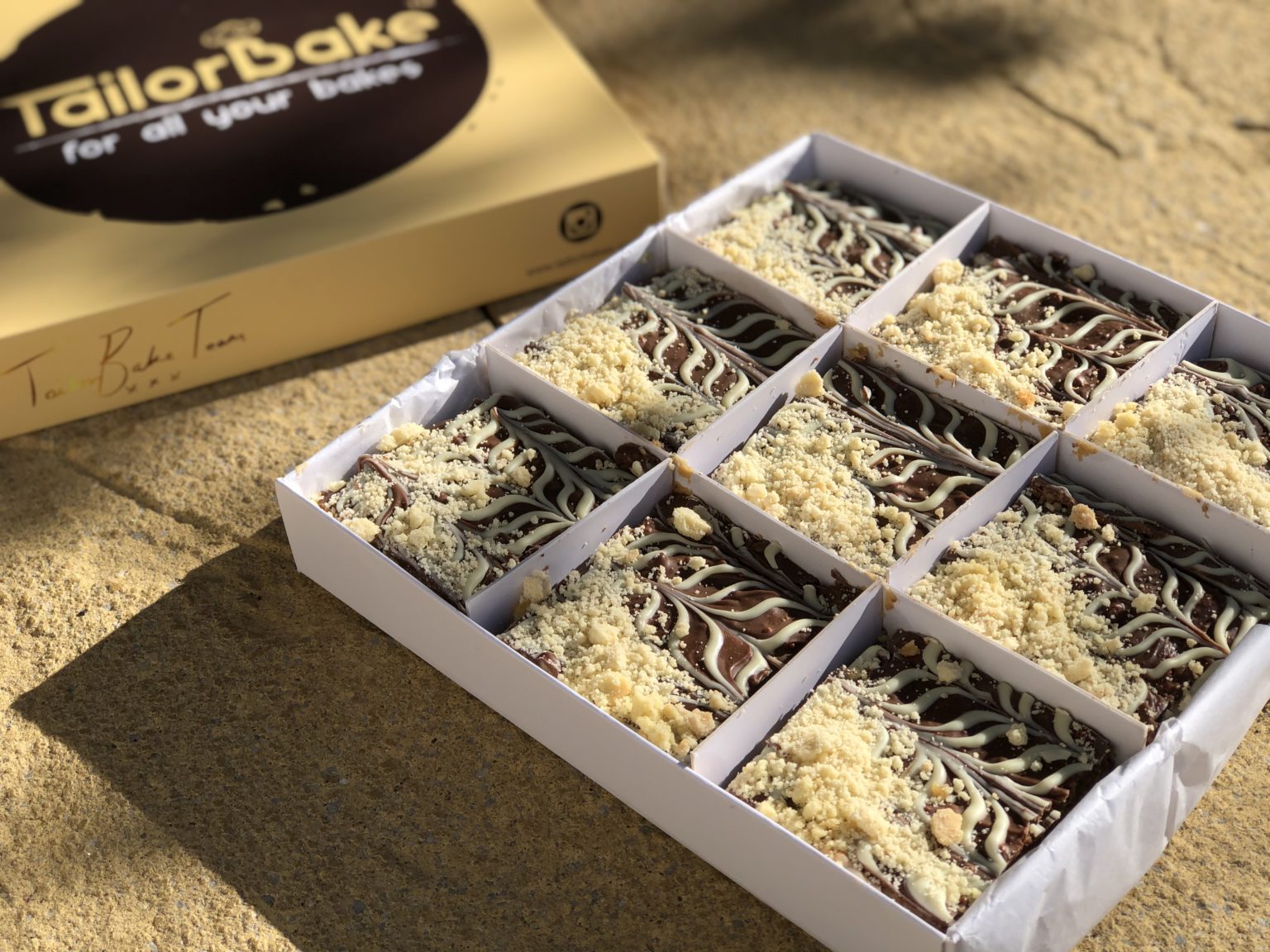 Luxury Gooey Millionaire Brownies Delivered Across The UK