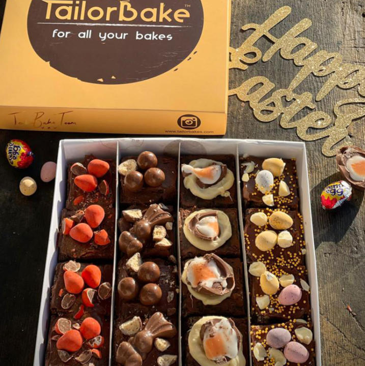 Easter Luxury Brownie Selection Box Delivered Across The UK