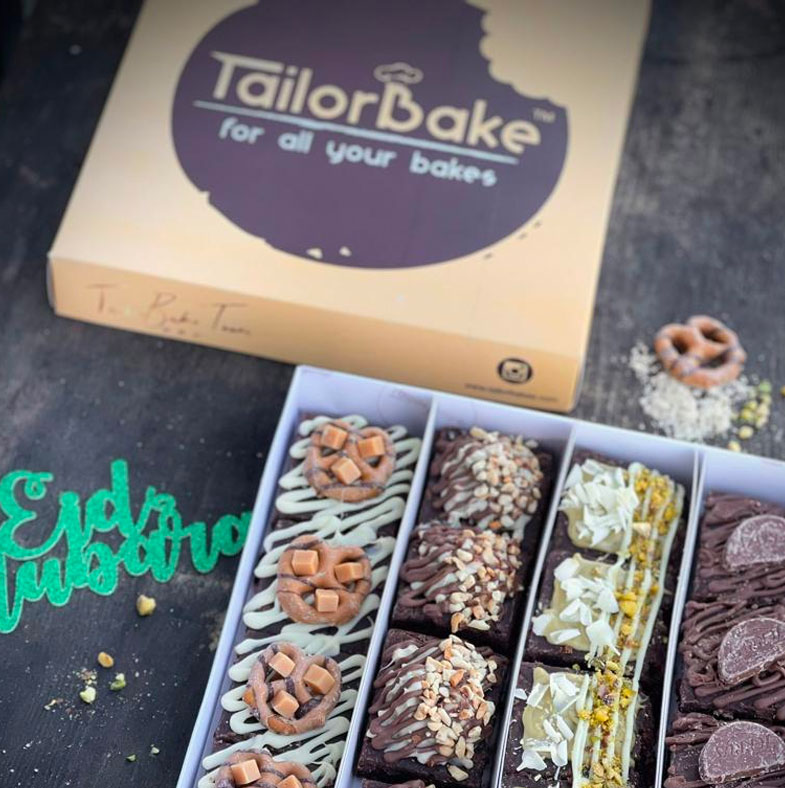 Eid Brownie Delivered To Your Door Across The UK TailorBakes