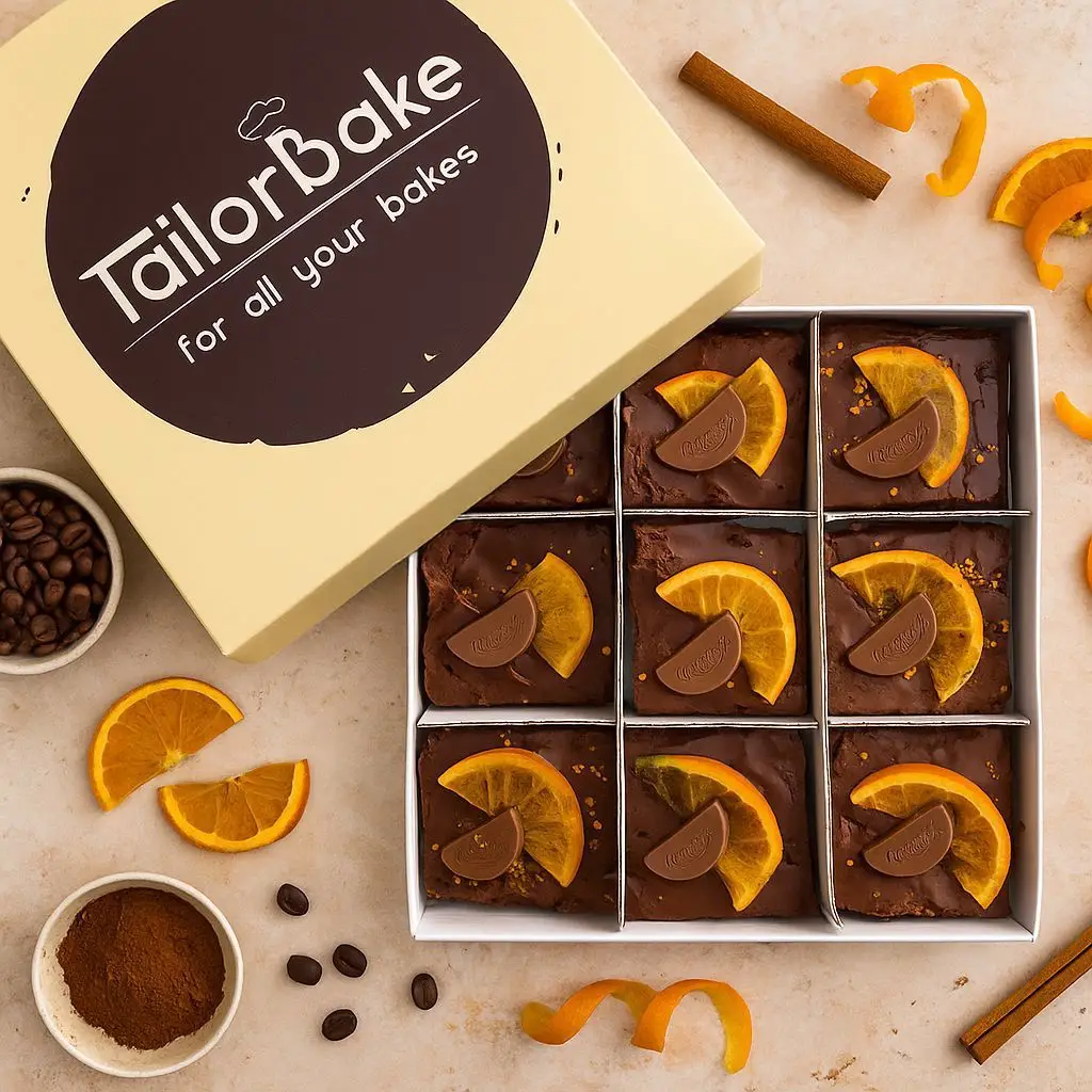chocolate orange brownies