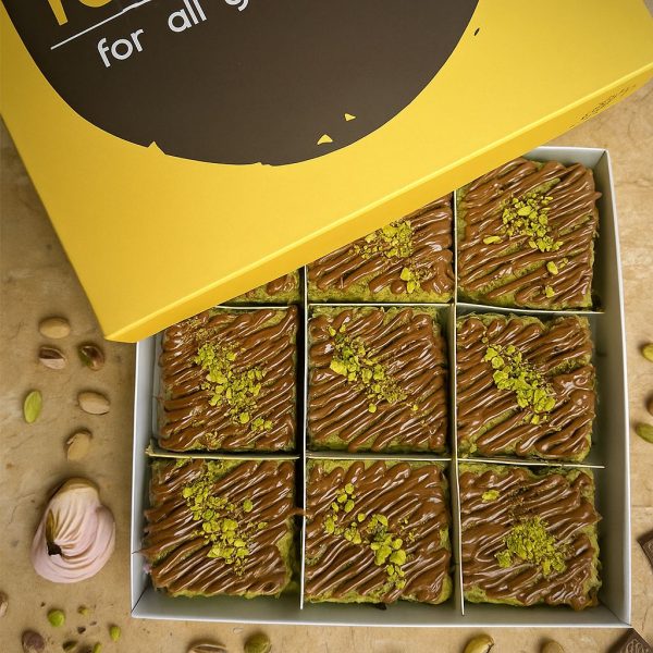Kunafa Brownies