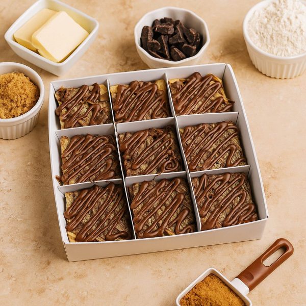 Nutella blondies