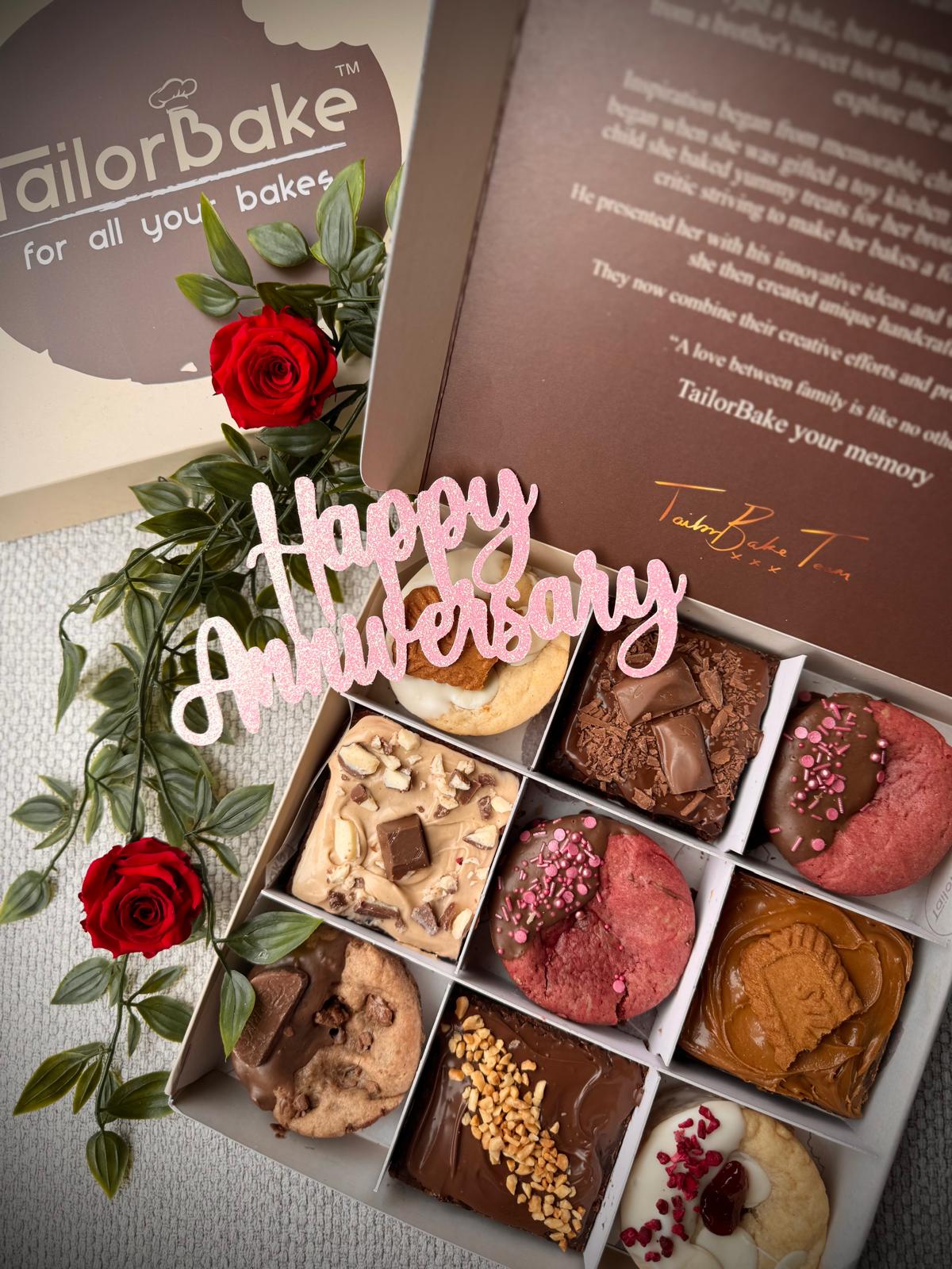happy anniversary treat box