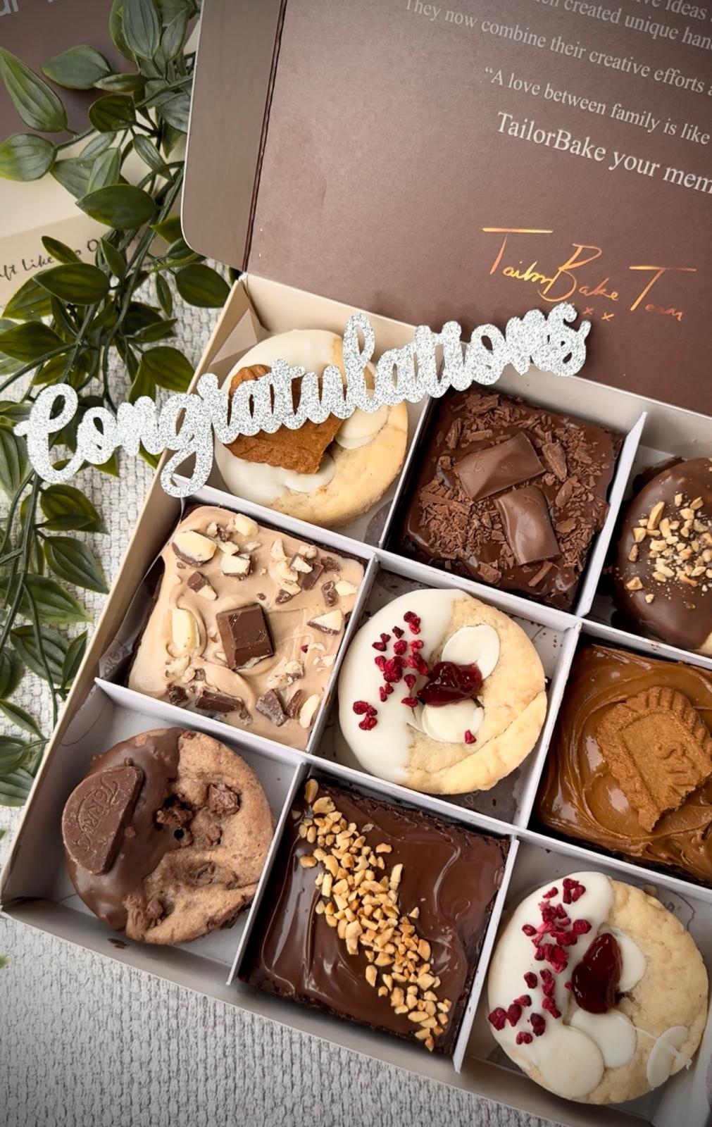 Congratulations treat box