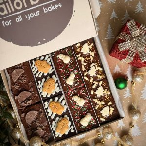 christmas brownies