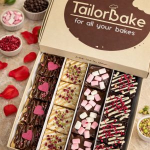 Valentine Brownies and Blondies