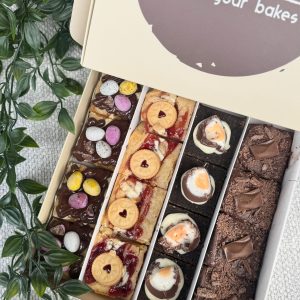 Easter Blondie brownies